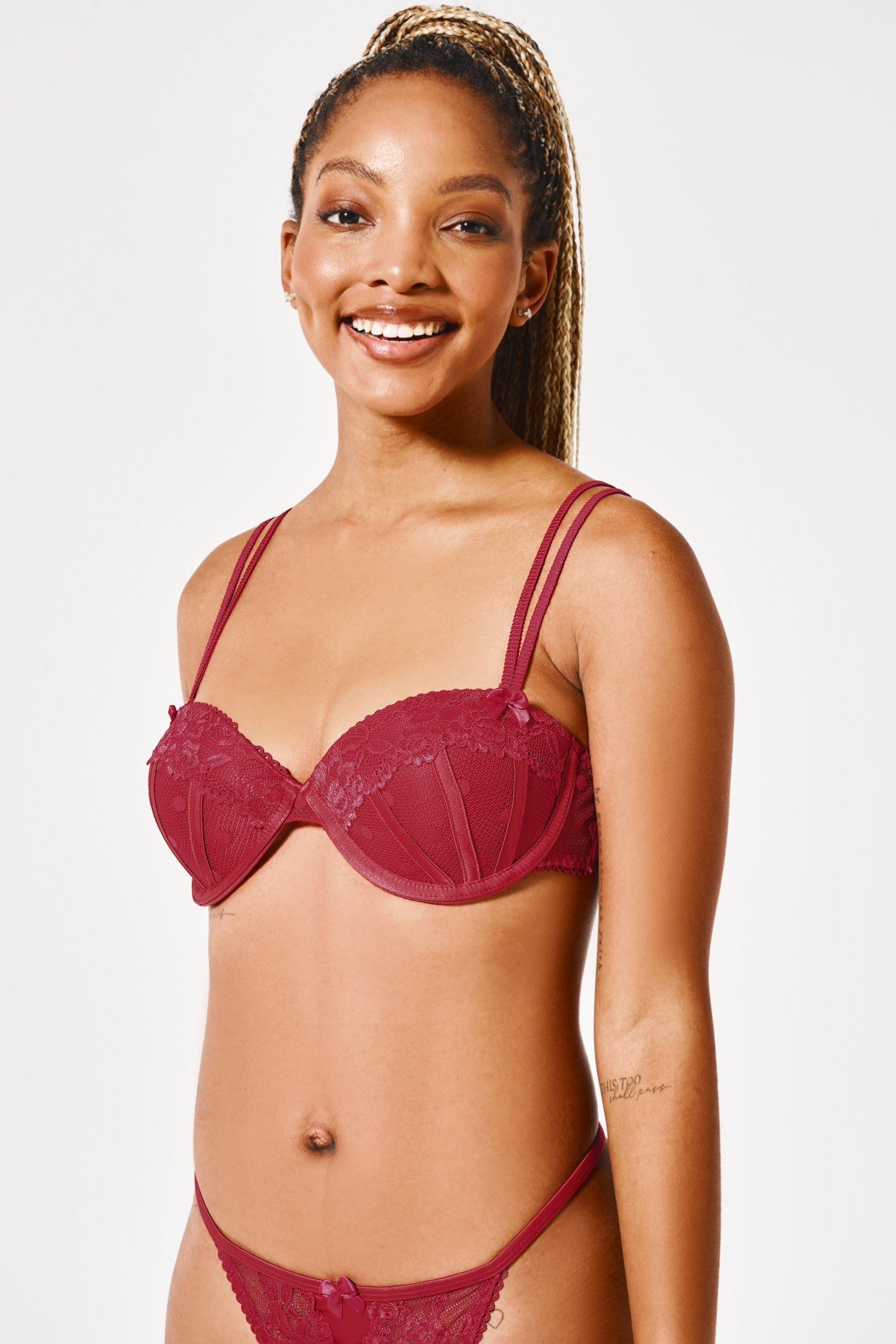 Red Bras & Bralettes for Women