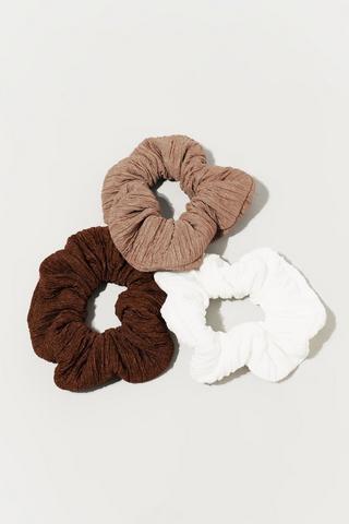 3 Pack Hair Scrunchies