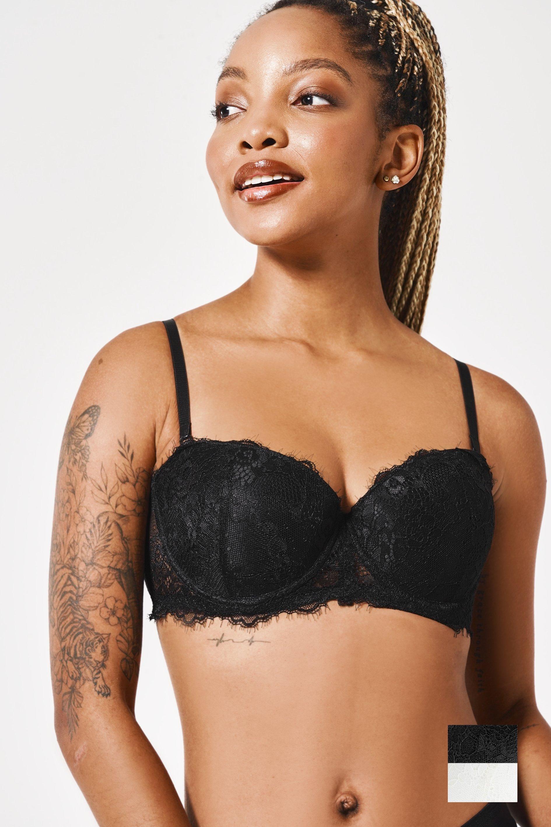 Wonderbra Women's Refined Glamour Ultimate Strapless Bra, Black, 32A :  : Clothing, Shoes & Accessories