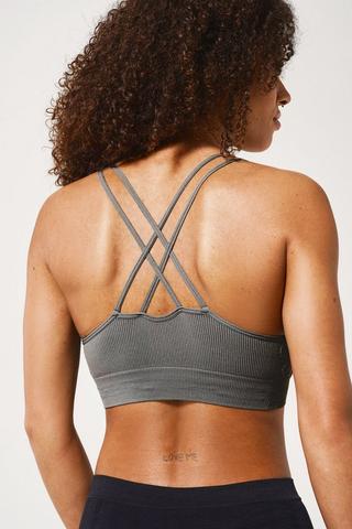 2 Pack Seamless Crop Bra