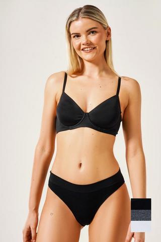 3 Pack Seamless Bikini