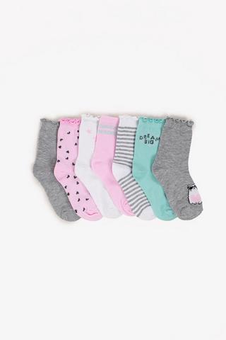 7 Pack Socks