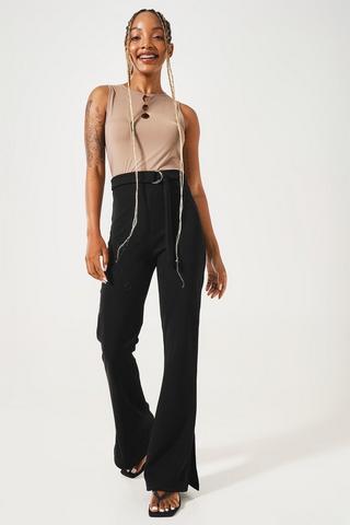 Flare Leggings  Men's & Women's Jeans, Clothes & Accessories