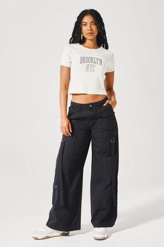 Women, Royal blue cargo pants from Mr Price. B