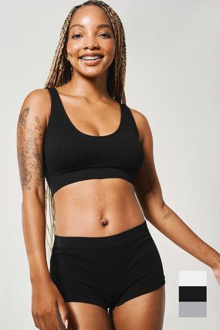 3 Pack Seamless Boyleg