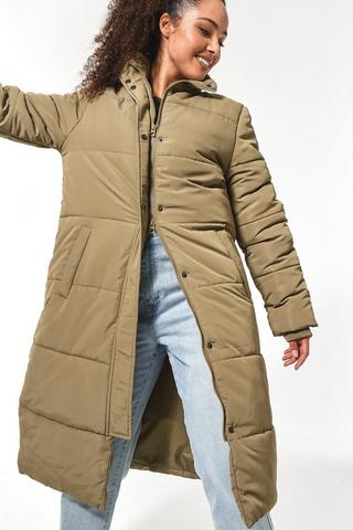 Longer Length Puffer Jacket