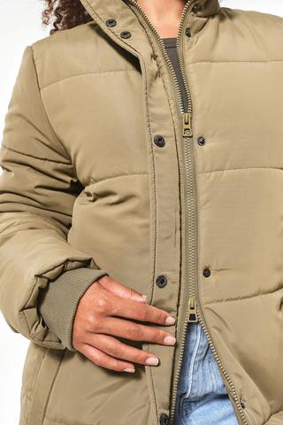 Longer Length Puffer Jacket