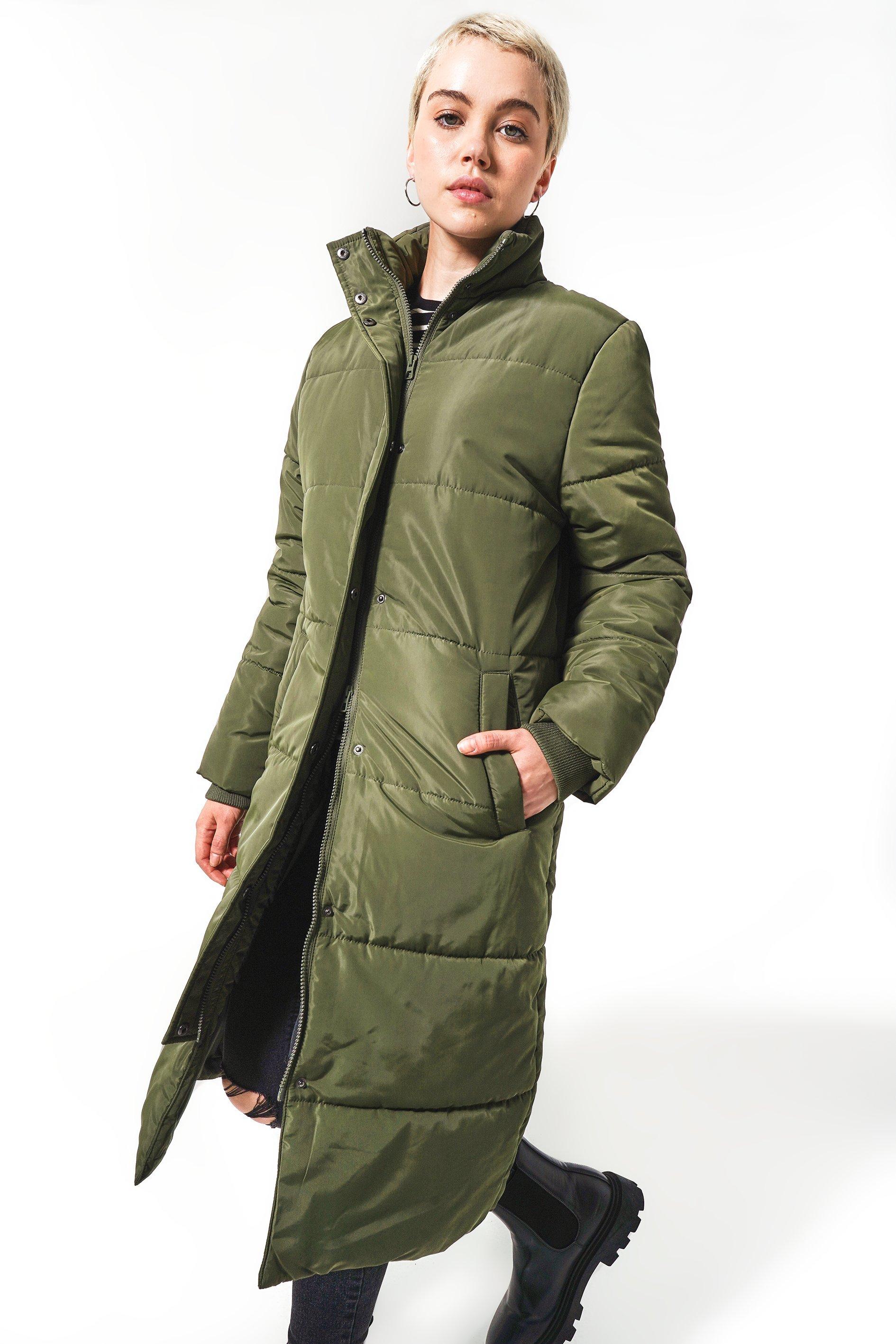 Longer Length Puffer Jacket