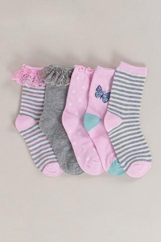 5 Pack Socks