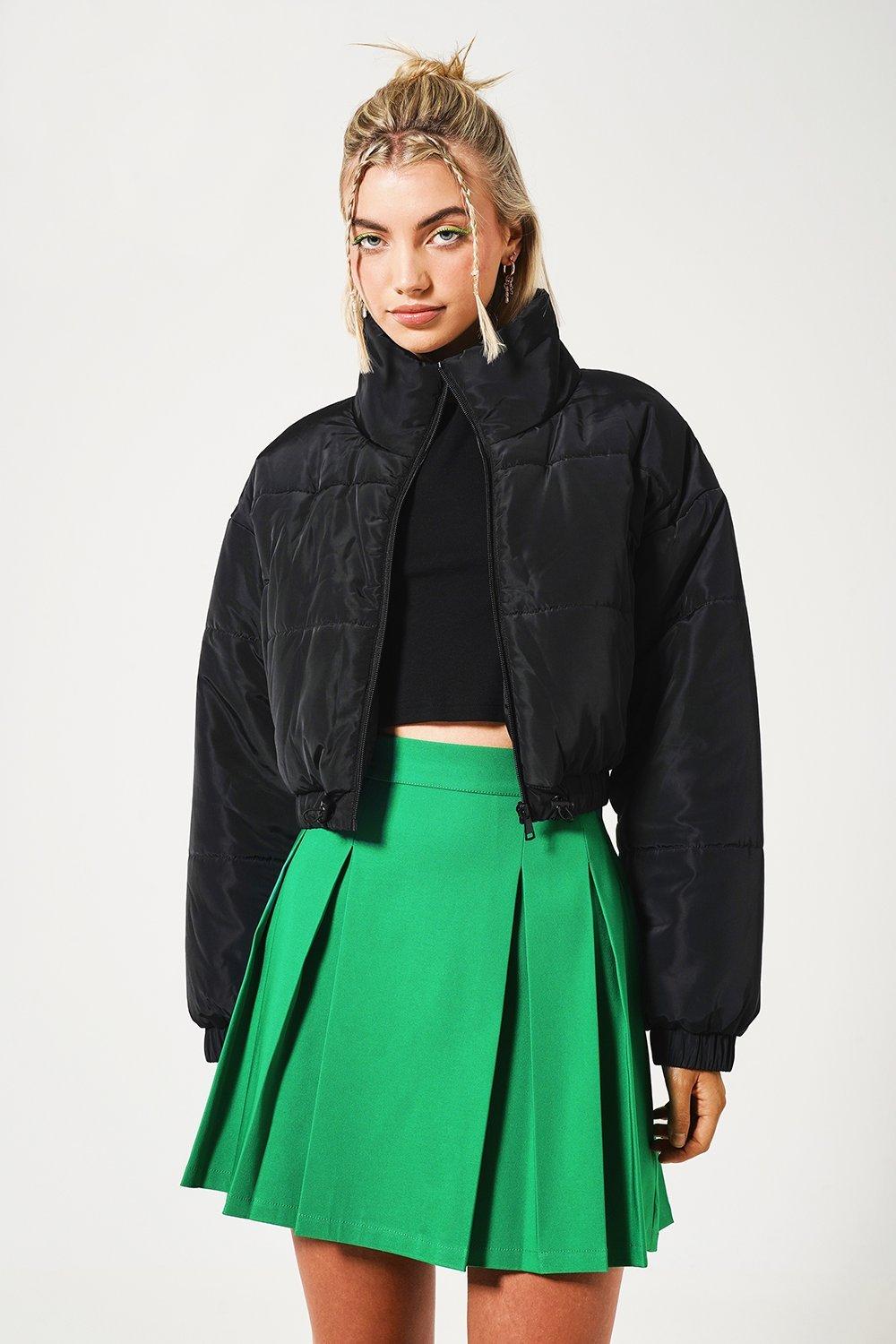 Cropped Puffer Jacket