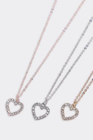 3 Pack Friendship Necklace