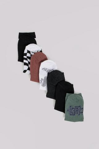 7 Pack Socks