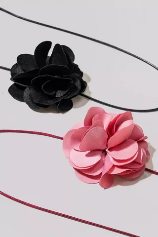 2 Pack Mini Corsage Necklace