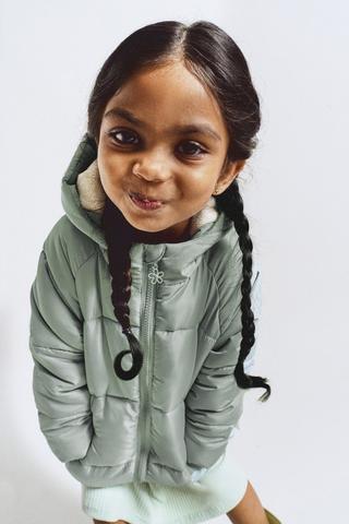 Oversized Hooded Puffer Jacket