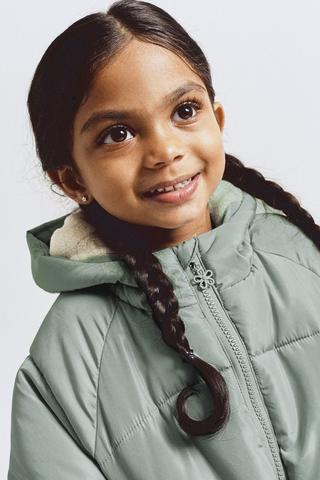 Oversized Hooded Puffer Jacket