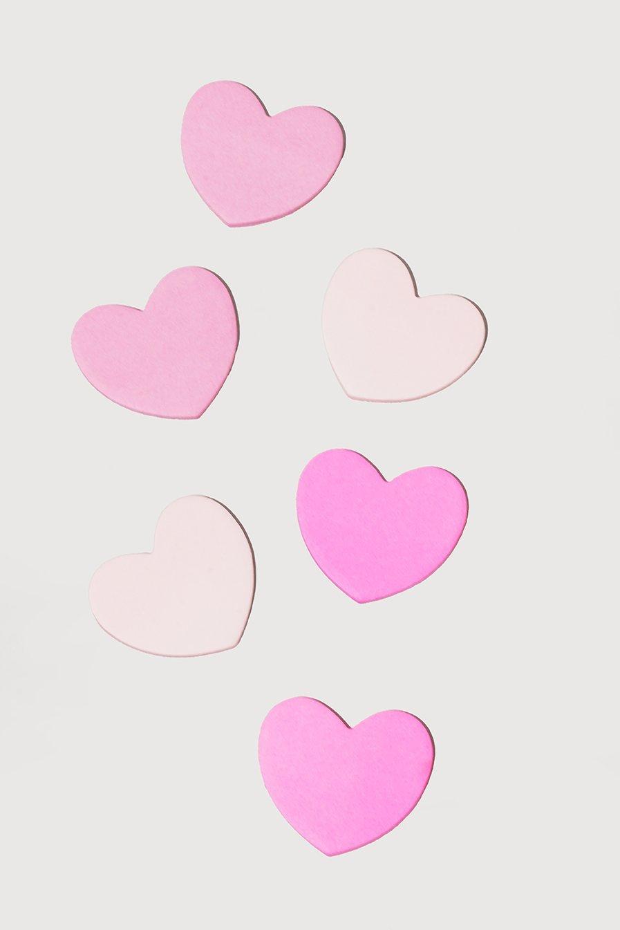 4 Pack Sticky Notes - Heart