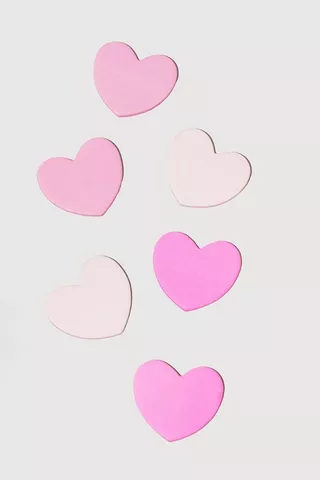 4 Pack Sticky Notes - Heart