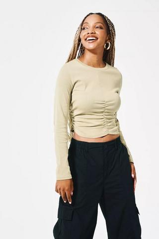 Full Sleeves Ladies Tops,ladies tops, Technics : Attractive