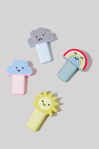 4 Pack Mini Highlighters