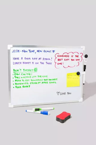 Whiteboard And Marker Set