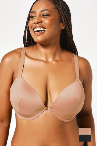 U Plunge Bra Set 2pack