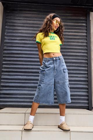 Mr Price - It's a denim kinda day with the @vuke_twins 😍 🔍Mom jeans:  1197316269 - R259.99 🔍Denim bermuda shorts: 1101016573 - R179.99 Visit  mrprice.com to shop hot take 2 denim offers now. #mrprice #mrpricefashion  #mrpmystyle