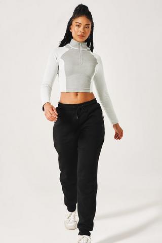 Ladies' White Track Pants