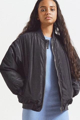 Oversized Bomber Jacket