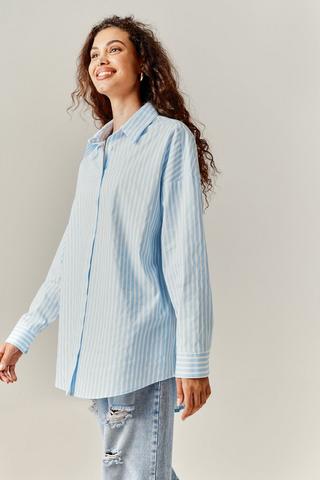 Oversized Stripe Shirt