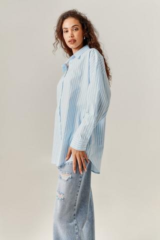 Oversized Stripe Shirt