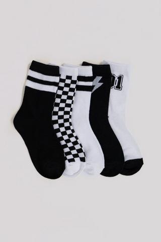 5 Pack Socks