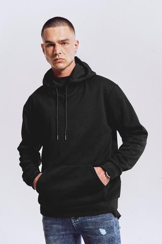 Man Active Quilted Zip Hoodie Tracksuit