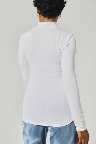 Long Sleeve Turtle Neck Top