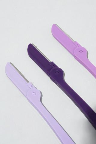 3 Pack Facial Razors