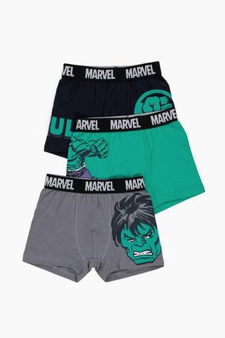 3 Pack The Incredible Hulk Trunks