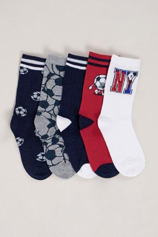 5 Pack Socks