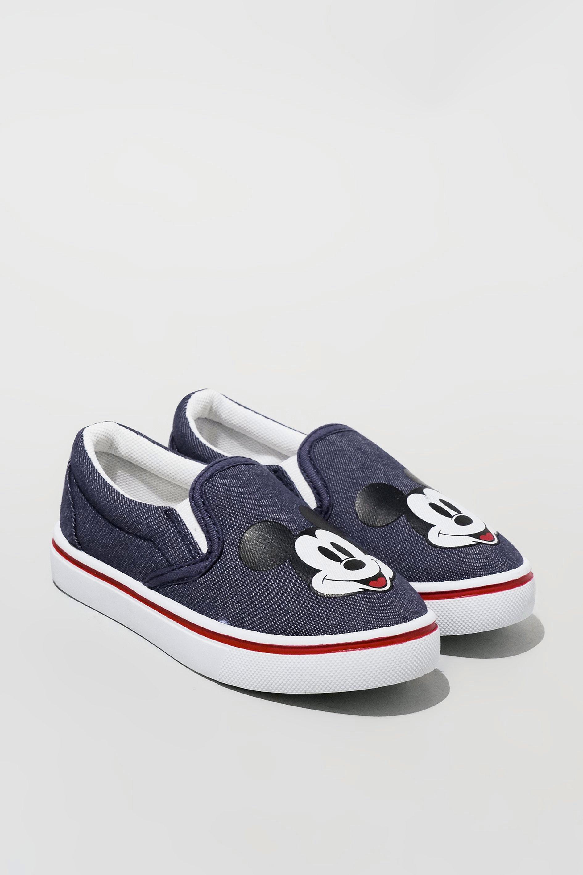 Mickey mouse shop slip on shoes