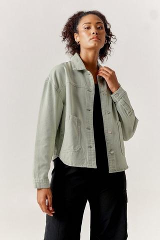 Denim Shacket