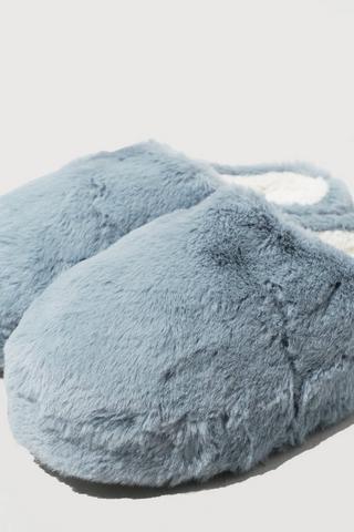Platform Fluffy Slipper