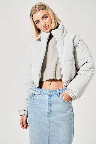 Cropped Puffer Jacket