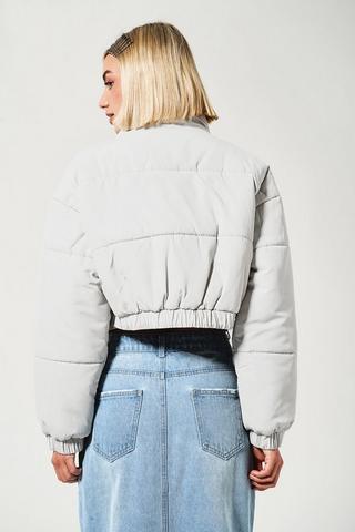 Cropped Puffer Jacket