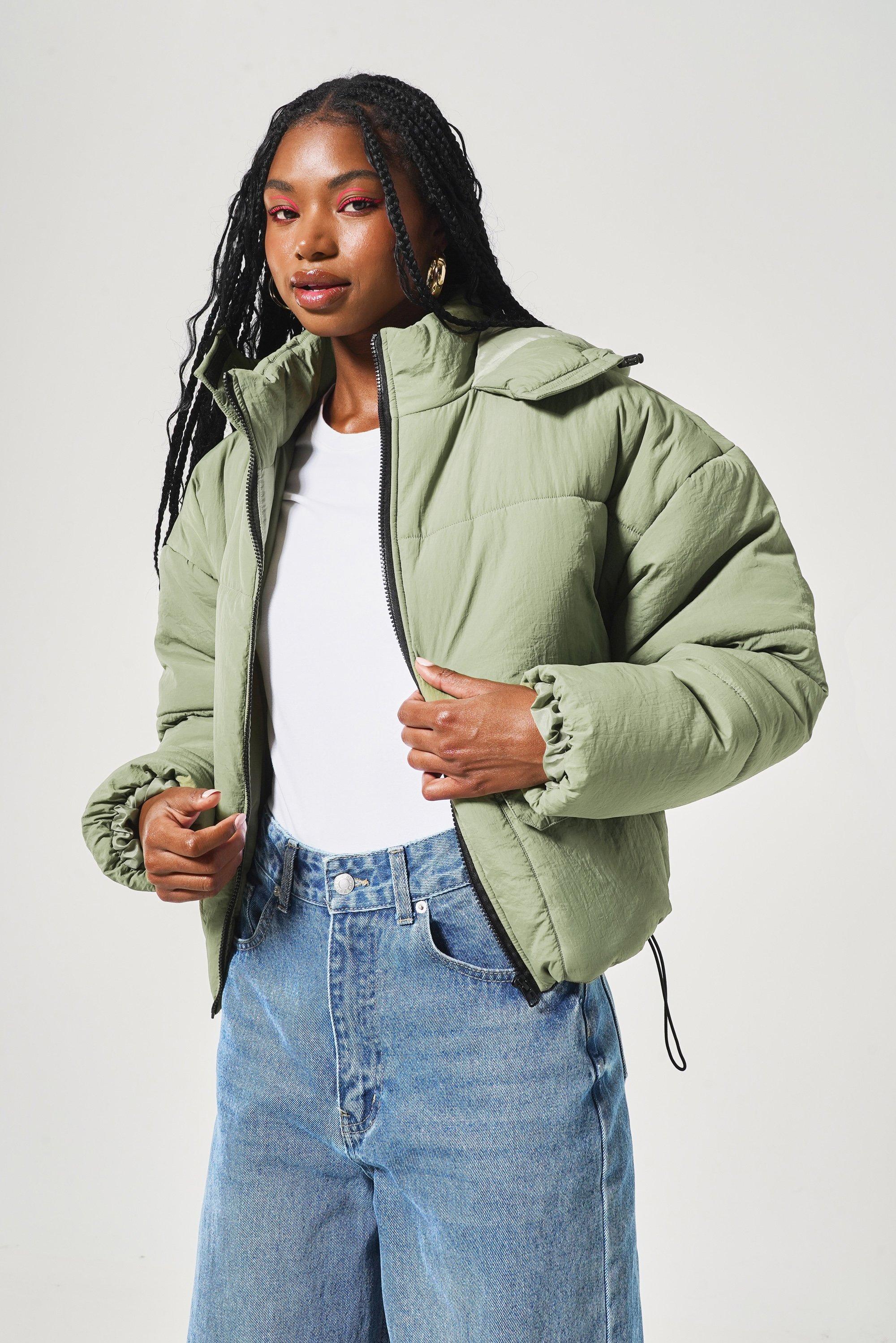 Oversized Utility Puffer Jacket