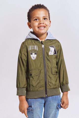 Hooded Bomber Jacket