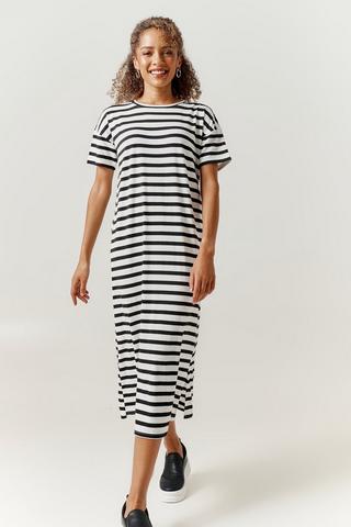 Stripe Column Dress