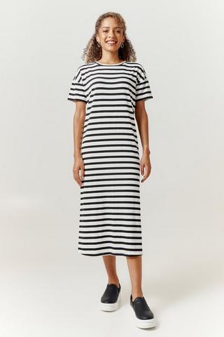 Stripe Column Dress