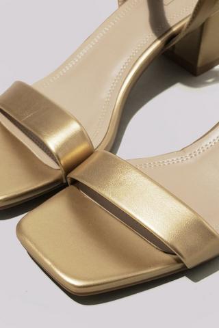 Ankle Strap Block Heel