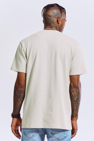 Textured T-shirt