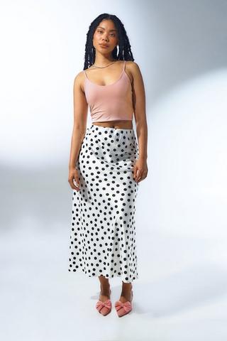 Satin Slip Skirt