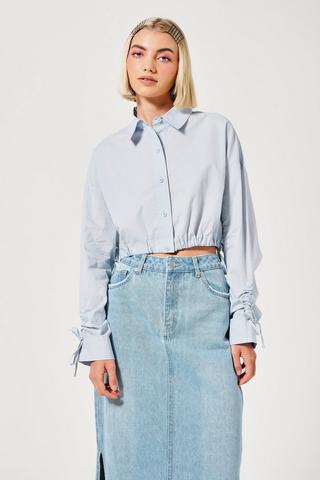 Oversized Mrs Button Down Sleep Shirt