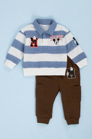 Disney Mickey Mouse Outfit | Boys Sweatshirt and Joggers Co Ord Set |  Mickey Mouse Tracksuit For Kids : : Clothing, Shoes & Accessories